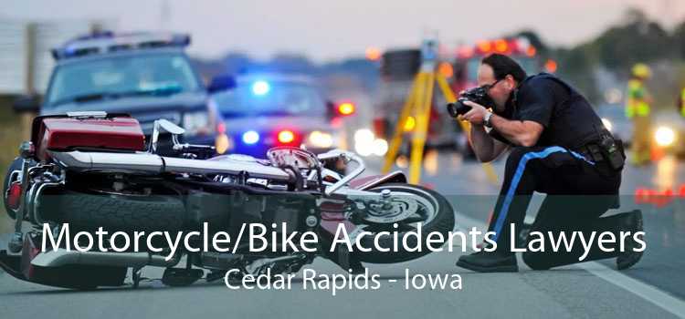 Motorcycle/Bike Accidents Lawyers Cedar Rapids - Iowa