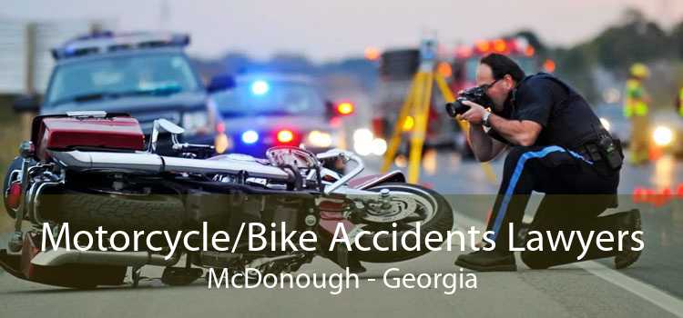 Motorcycle/Bike Accidents Lawyers McDonough - Georgia